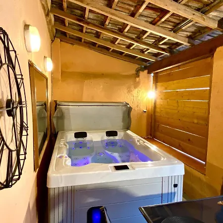 公寓 Patio, Jacuzzi Professionnel, Table De Massage, Climatise, Le Cocon De Pedro 卡尔卡松